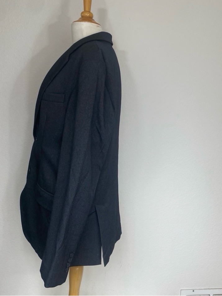 Nwot New Bluffworks Men's Gotham Gray Classic Fit Gramercy Blazer Size 44r — image 4 of 8